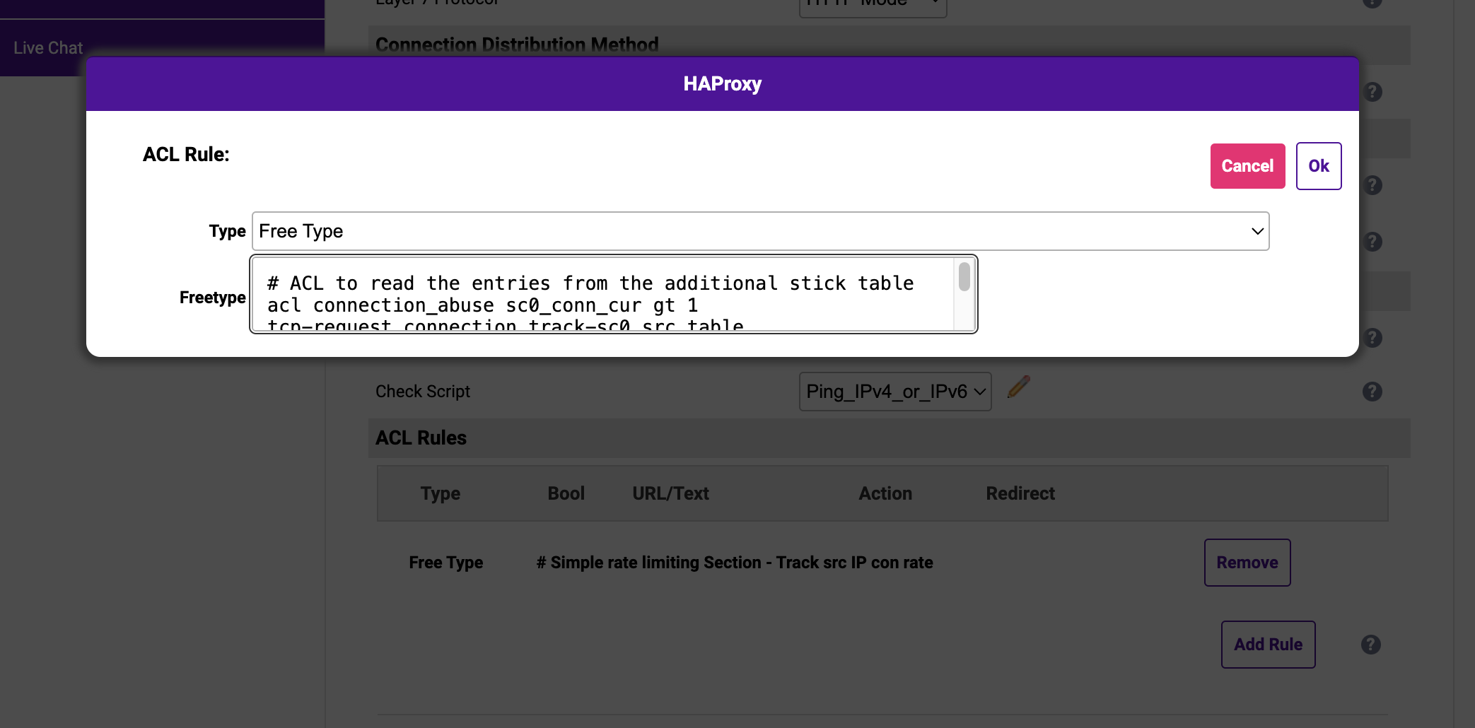 How to limit connections with HAProxy, iptables or nftables